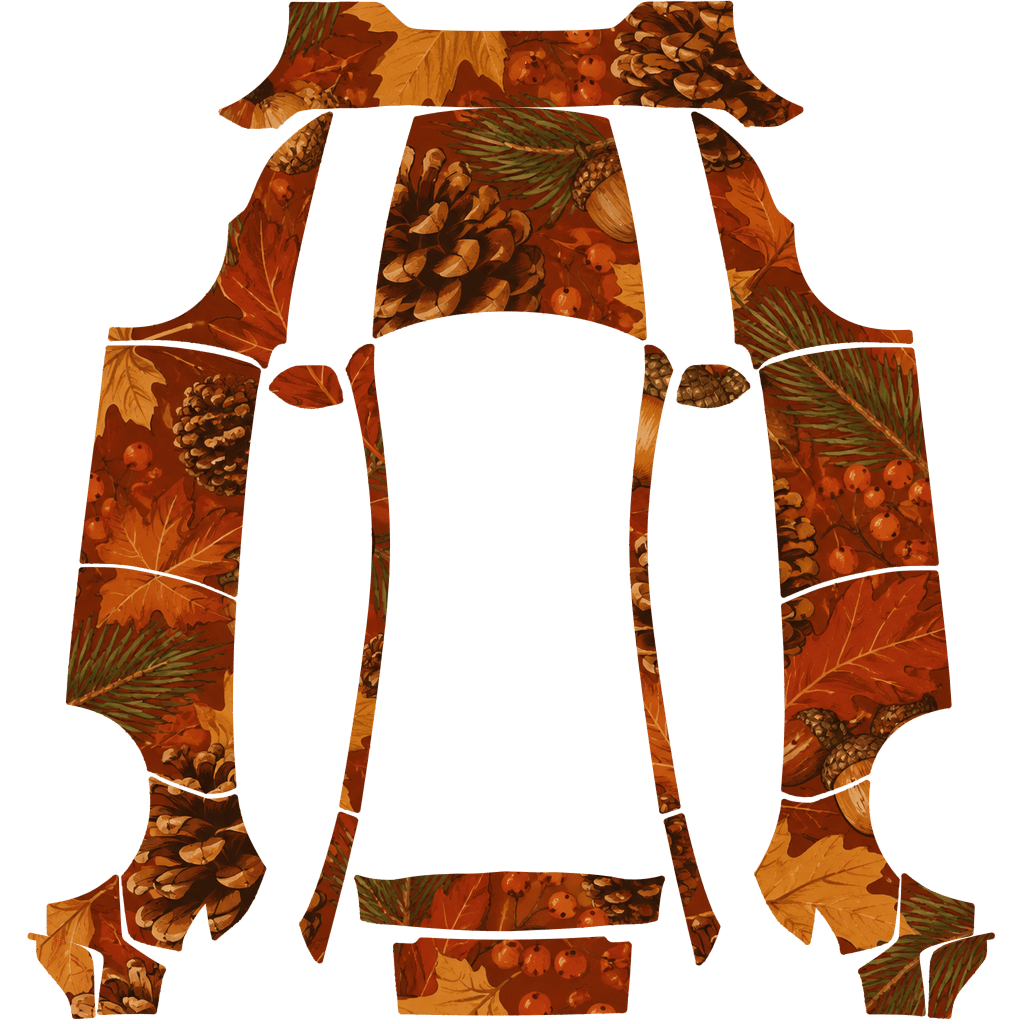 Thanksgiving Rust Acorn Pinecone
