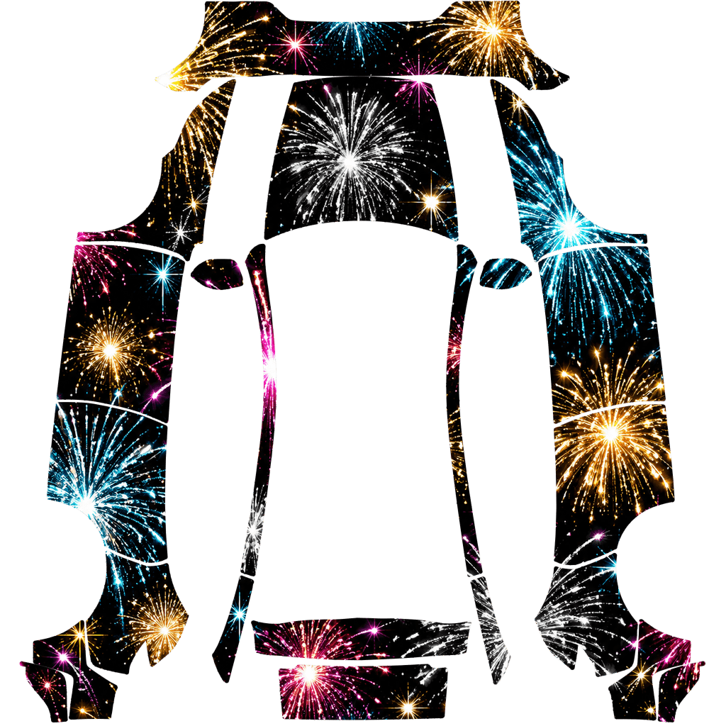 New Year Midnight Fireworks