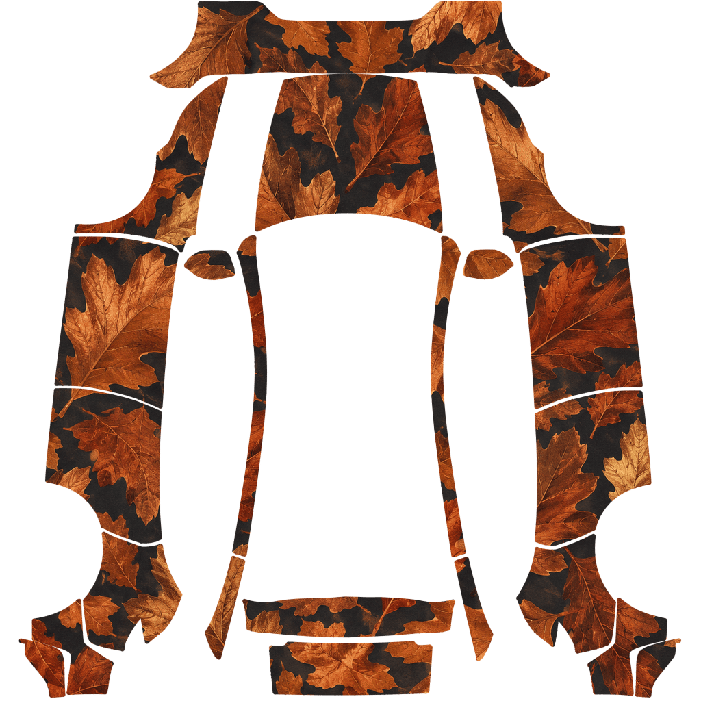 Thanksgiving Copper Oak Leaves